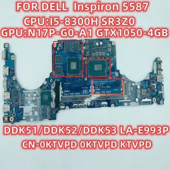 Za Dell G5 5587 Matična ploča laptop Cpu: I5-8300H Grafički procesor: GTX1050-4 GB DDR4 CN-0KTVPD 0KTVPD DDK51/DDK52/DDK53 LA-E993P 100% Test u Redu