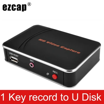 EZCAP 280HB HDMI Game card snimanje Kutija za snimanje 1080P video u 30 sličica u sekundi Igre Snimač za Xbox, PS3 PS4 za Mikrofon, USB disk, ne treba PC