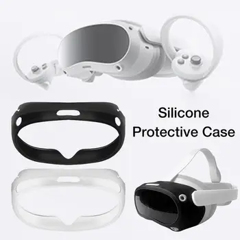 Silikonska Zaštitna torbica Za slušalice PICO4 Pro VR | Višekratnu upotrebu полупакетный Torbica Zgodan pokriti Pribor za virtualne stvarnosti