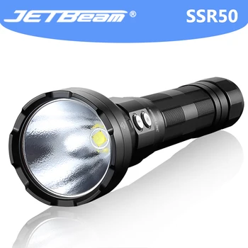 Jetbeam SSR50 Odašiljač Punjiva Led Svjetiljka 3650 lumena Za samoobranu Vanjski Svjetiljku Moćna Funkcija Power Bank