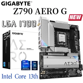 Gigabyte Z790 AERO G IGRA Matična ploča Podržava LGA 1700 13-og i 12-og generacije Serije Cpu DDR5 128 GB 7600 Mhz Memorija pci-e 5,0 M. 2 Novi