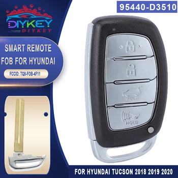 DIYKEY 95440-D3510 433 Mhz 4 gumba Pametni ključ bez ključa za Daljinsko Privjesku za 2018 2019 2020 Hyundai Tucson FCCID: TQ8-FOB-4F11