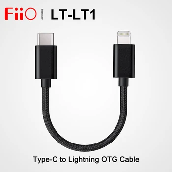 Fiio LT-LT1 LT-LT3 Type-C na Lightning OTG Kabel za Povezivanje iOS BTR5 BTR3K Q3 Q5S-TC K9 10 cm/20 cm