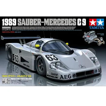 Tamiya 24359 1/24 Razmjera model Automobila Set Sauber Mercedes Benz C9 24 sata Le Mans'89 Model Automobila Set