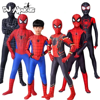 Iron Pauk Cosplay Čudesnom dječaku-Pauk Muški Kostim Za Halloween Peter Parker Зентай Kostim Superheroj Body Za Djecu I Odrasle