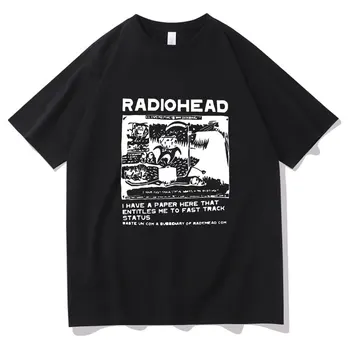 Nova Majica Sa Po Cijeloj Površini Radiohead North America Tour Za Muškarce I Žene, Majice Kratkih Rukava, Uličnu Odjeću U Stilu Харадзюку, Оверсайз, Kpop, Za Dječake I Djevojčice, Tkanina