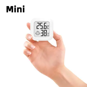Mini LCD Digitalni Termometar-Hygrometer za Prostor, Elektronski Mjerač Temperature I Vlažnosti zraka, Senzor, vremenska stanica za Dom