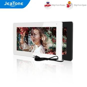 JeaTone 1080P FHD Одномониторный Slave Monitor za kućnu 7-inčnog full zaslona osjetljivog na dodir s računom pokreta, višejezično