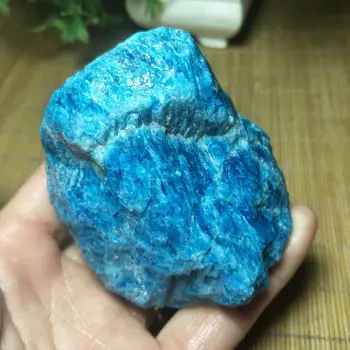 Prirodni Neobrađeni plava апатитовый kamen uzorak mineralnog kamena