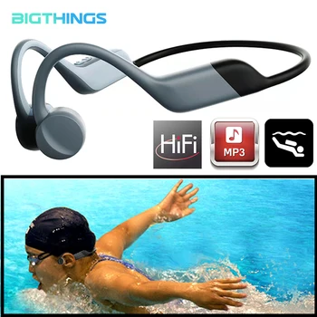 Su Slušalice s Koštane Vodljivosti Bežične Slušalice 32 GB MP3-Player IP68 Vodootporan za Kupanje 20 m Ronjenje Bluetooth Slušalica
