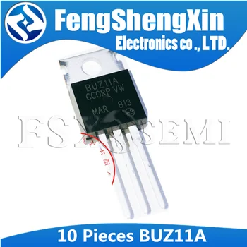 10шт Agregat Tranzistor BUZ11 TO-220 BUZ11A TO220
