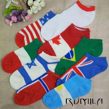MAČKA ljetnim udobne pamučne čarape od бамбукового vlakana za djevojke, ženske čarape do gležnja, nevidljiva, boje, чулочно-носочные proizvoda za djevojčice i dječake, 1 par = 2 komada WS66