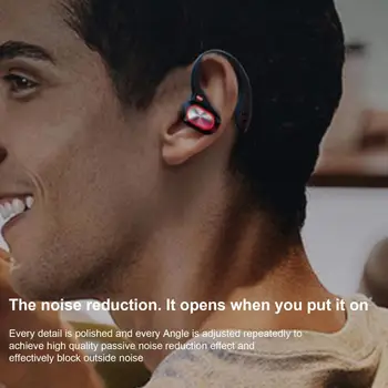 Slušalice sport za telefoniranje bez korištenja ruku Ergonomski Dizajn Visoka Kompatibilnost Led Zaslon Bežične Slušalice za Ured