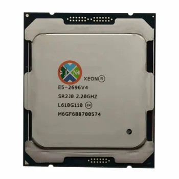 Originalni procesor Intel Xeon CPU E5-2696V4 SR2J0 2,20 Ghz 22 kernel 44 toka 55 M LGA2011-3 E5-2696 V4 procesor E5 2696V4 E5 2696 V4