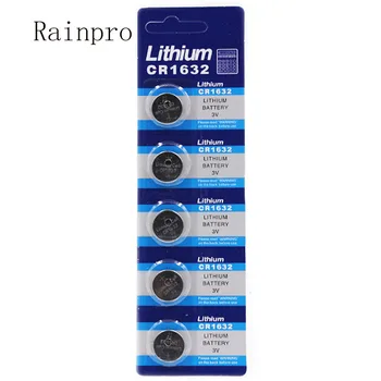 Rainpro 10 kom./lot CR1632 1632 Gumb Baterija litij baterija za auto daljinskog upravljača