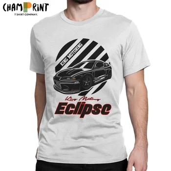 Eclipse GSX Jdm Majice za Muškarce 100% Pamuk Berba Majice S Okruglog Izreza Auto Auto Majice Kratkih Rukava Odjeća Plus Size