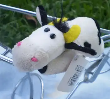 Klasična bijela Krava slatka pliš igračke Magnet za Hladnjak Magnet za Hladnjak plišane igračke