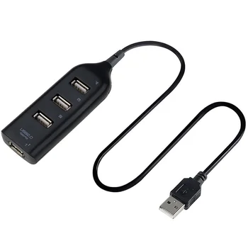 Brzi Adapter-USB Koncentrator-Hub Mini USB 2.0, 4-Port Splitter Za Laptop RAČUNALA je Prijenosni USB Hub 2.0 Je USB Priključak-Razdjelnik